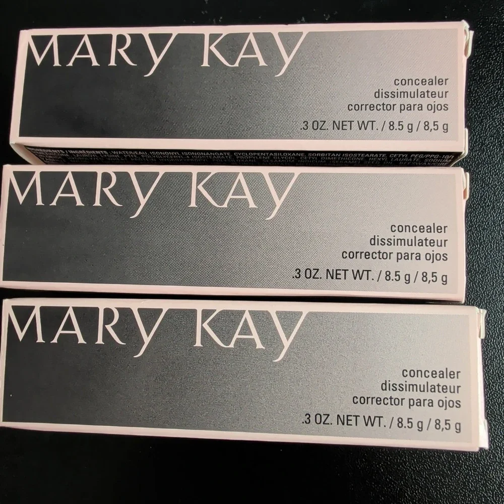 Lot of 3 Mary Kay Concealer Beige 1 Makeup 0.3 oz Each New in Box 023469